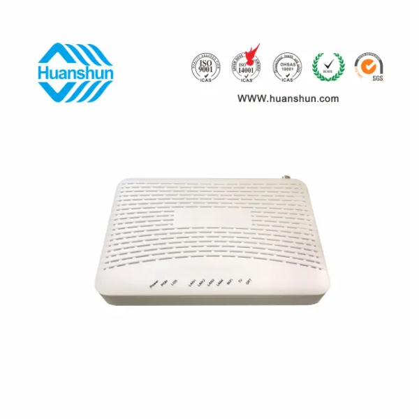 HSOS21176GNW FTTH 終端（XPON ONU WIFI，CATV） （GE+3FE+2*2WIFI+CATV NE)